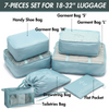 Tidy Tote™ 7-Piece Waterproof Travel Organizer Packing Set