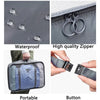 7Pcs Travel Organizer Storage Bags Wardrobe Cube Suitcase Packing Cubes Set Storages Luggage Clothes Shoe Pouch Folding