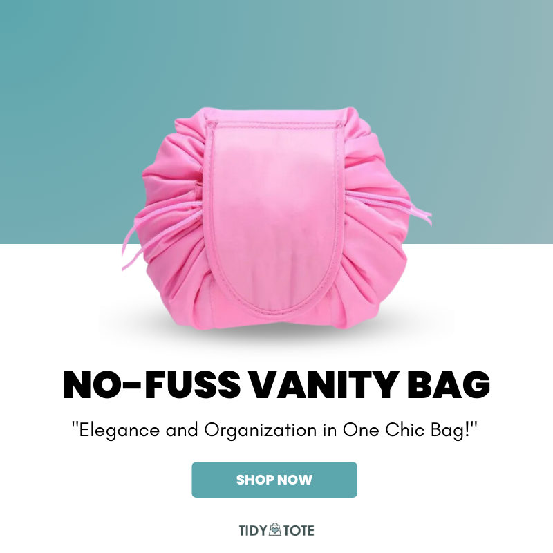 Tidy Tote™ No-Fuss Vanity Bag